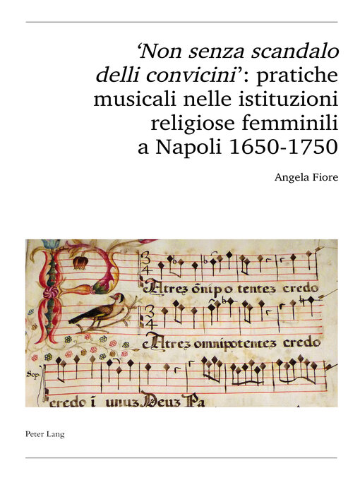 Title details for 'Non senza scandalo delli convicini' by Angela Fiore - Available